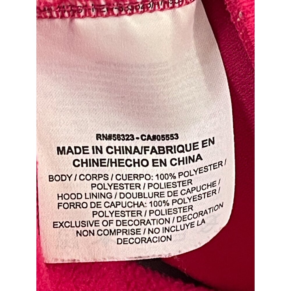 Nike Dri-Fit Girls Hoodie Pink XL - Picture 9 of 14